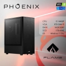 Računalo gaming PHOENIX FLAME X-516, Intel i5-14400F, 16GB, 1TB SSD, GeForce RTX 5060 Ti, Windows 11P