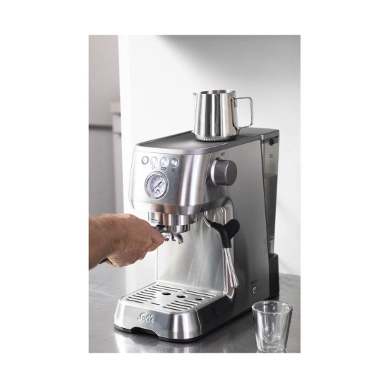 Aparat za kavu SOLIS Barista Perfetta Plus, 1700W, 1.7L, 15Bara, srebrni Aparat za kavu SOLIS Barista Perfetta Plus, 1700W, 1.7L, 15Bara, srebrni