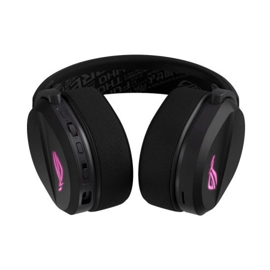Slušalice ASUS Gaming ROG Pelta, bežične, WiFi, Bluetooth, USB C, mikrofon, za PS5/PS4/Switch/PC, crne Slušalice ASUS Gaming ROG Pelta, bežične, WiFi, Bluetooth, USB C, mikrofon, za PS5/PS4/Switch/PC, crne