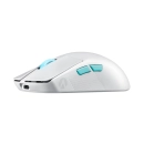 Miš ASUS ROG Harpe Ace Aim Lab Edition, Gaming, bežični, Bluetooth, 36000dpi, bijeli