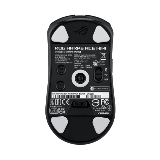 Miš ASUS ROG Harpe Ace Mini, Gaming, bežični, Bluetooth, crni Miš ASUS ROG Harpe Ace Mini, Gaming, bežični, Bluetooth, crni