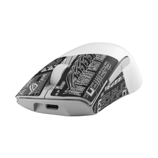 Miš ASUS ROG Keris AimPoint, Gaming, bežični, Bluetooth, 36000dpi, RGB, bijeli Miš ASUS ROG Keris AimPoint, Gaming, bežični, Bluetooth, 36000dpi, RGB, bijeli