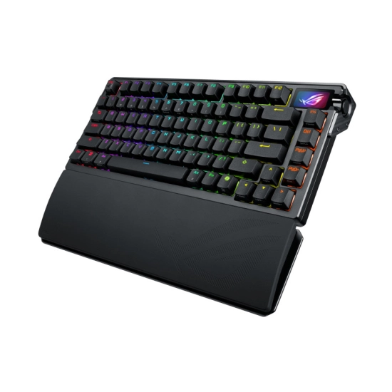Tipkovnica ASUS Gaming ROG Azoth Extreme, bežična, WiFi, Bluetooth, USB C, mehanička, US Layout, RGB, crna Tipkovnica ASUS Gaming ROG Azoth Extreme, bežična, WiFi, Bluetooth, USB C, mehanička, US Layout, RGB, crna