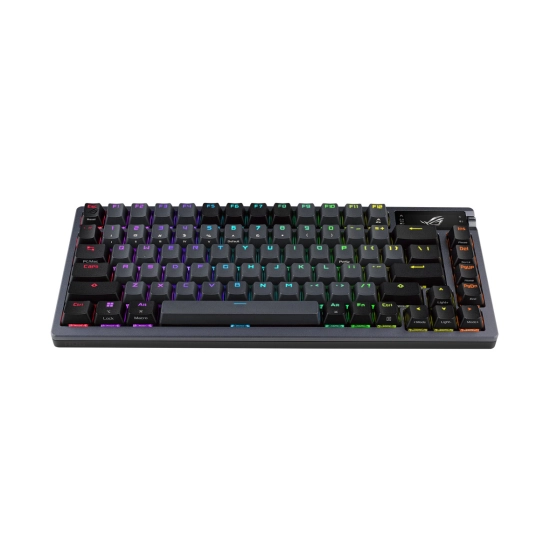 Tipkovnica ASUS Gaming ROG Azoth, bežična, WiFi, Bluetooth, USB C, US Layout, RGB, crna Tipkovnica ASUS Gaming ROG Azoth, bežična, WiFi, Bluetooth, USB C, US Layout, RGB, crna