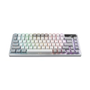 Tipkovnica ASUS Gaming ROG Azoth, bežična, WiFi, Bluetooth, USB C, US Layout, RGB, bijela