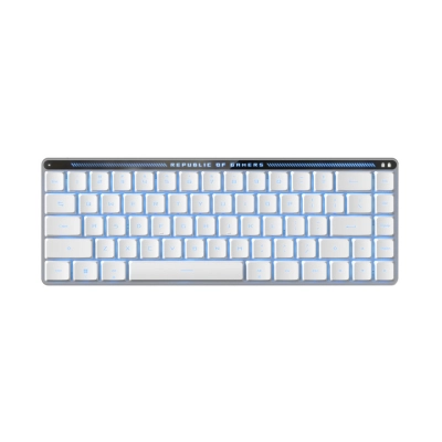 Tipkovnica ASUS Gaming ROG Falchion RX, bežična, WiFi, Bluetooth, USB C, US Layout, RGB, Low Profile, bijela   - Tipkovnice