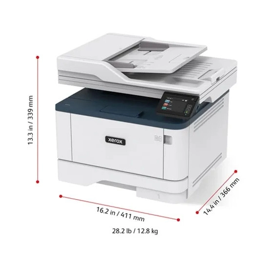 Multifunkcijski printer XEROX B315V_DNI, printer/scanner/copy/fax, 600 x 600 DPI, WiFi, USB A, bijeli