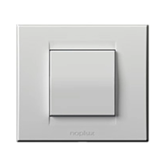 Prekidač zidni izmjenični NOPALLUX 831311,2, 10A, 250V~, bijeli