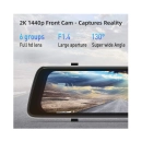Auto kamera DDPAI e3, za vožnju unatrag, 4MP, QHD, prikaz 125 stupnjeva