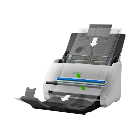 Skener EPSON WorkForce DS-530II, B11B261401, 600x600DPI, USB B, bijeli Skener EPSON WorkForce DS-530II, B11B261401, 600x600DPI, USB B, bijeli
