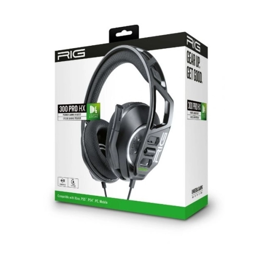 Slušalice NACON Gaming RIG 300 PRO HX, žičane, 3.5mm, mikrofon, za PS5/PS4/XBOX Series X/S/One/Switch/PC, crne Slušalice NACON Gaming RIG 300 PRO HX, žičane, 3.5mm, mikrofon, za PS5/PS4/XBOX Series X/S/One/Switch/PC, crne