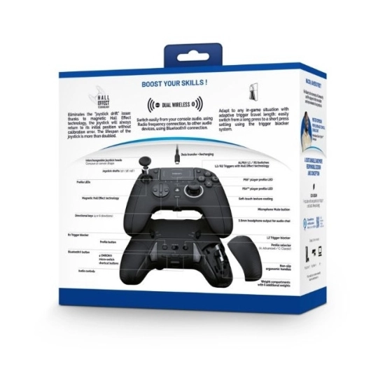 Gamepad NACON Revolution 5 PRO, bežični, USB C, WiFi, Bluetooth, za PS5/PS4/PC, crni Gamepad NACON Revolution 5 PRO, bežični, USB C, WiFi, Bluetooth, za PS5/PS4/PC, crni