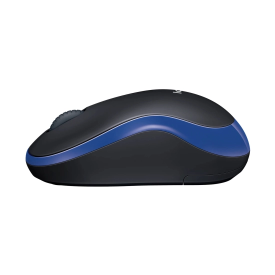 Miš LOGITECH M185, optički, bežični, 1000 DPI, plavi - EWR2