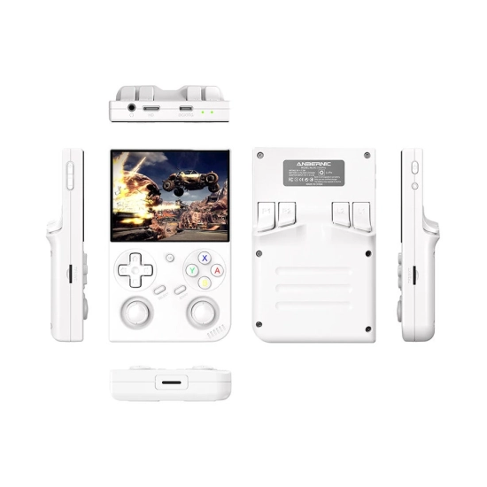 Igraća konzola ANBERNIC RG35XX Pro, IPS, 3.5incha, 64GB, bijela