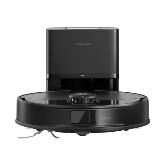 Robotski usisavač ROBOROCK Q10 VF+, stanica za samopražnjenje, crni