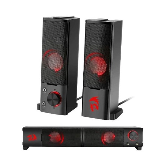 Zvučnici REDRAGON Orpheus GS550, 3W, USB A, 3.5mm, LED, crni