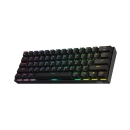 Tipkovnica REDRAGON Draconic K530RGB PRO, žičana, Bluetooth, USB C, mehanička, Smeđi Switch, RGB, crna