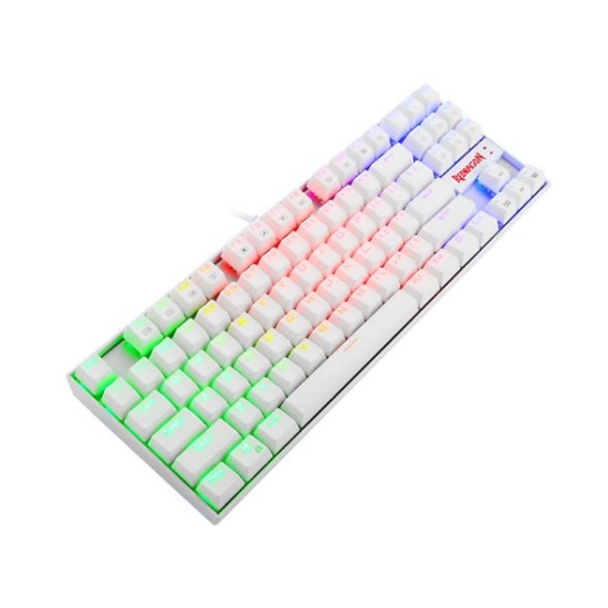 Tipkovnica REDRAGON Kumara K552, žičana, mehanička, Crveni Switch, RGB, bijela Tipkovnica REDRAGON Kumara K552, žičana, mehanička, Crveni Switch, RGB, bijela