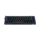 Tipkovnica REDRAGON Gaming Castor K631WG, žičana, mehanička, Crveni Switch, RGB, crna