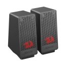 Zvučnici REDRAGON Gaming Ranch GS513, 2.0, USB A, 3.5mm, LED, crni