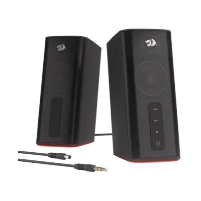 Zvučnici REDRAGON Connie GS814, 2.0, 3.5mm, RGB, crni - Redragon Zvučnici REDRAGON Connie GS814, 2.0, 3.5mm, RGB, crni - Redragon