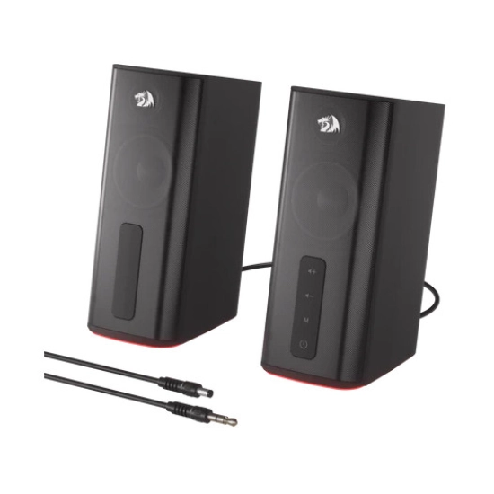 Zvučnici REDRAGON Connie GS814, 2.0, 3.5mm, RGB, crni