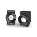 Zvučnici REDRAGON Kage GS514, 2.0, 3W, USB A, 3.5mm, RGB, crni