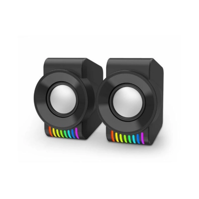 Zvučnici REDRAGON Kage GS514, 2.0, 3W, USB A, 3.5mm, RGB, crni - Zvučnici Zvučnici REDRAGON Kage GS514, 2.0, 3W, USB A, 3.5mm, RGB, crni - Zvučnici