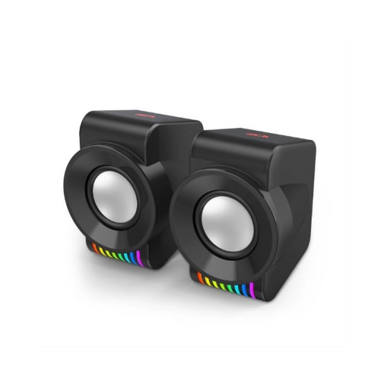 Zvučnici REDRAGON Kage GS514, 2.0, 3W, USB A, 3.5mm, RGB, crni