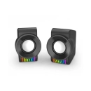 Zvučnici REDRAGON Kage GS514, 2.0, 3W, USB A, 3.5mm, RGB, crni