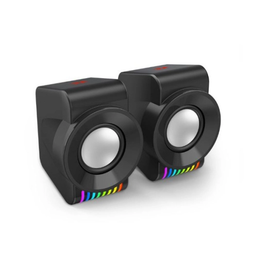 Zvučnici REDRAGON Kage GS514, 2.0, 3W, USB A, 3.5mm, RGB, crni