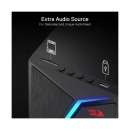 Zvučnici REDRAGON Anvil Pro GS520-PRO, 2.1, 10W, USB A, USB C, 3.5mm, RGB, crni