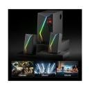 Zvučnici REDRAGON Anvil Pro GS520-PRO, 2.1, 10W, USB A, USB C, 3.5mm, RGB, crni