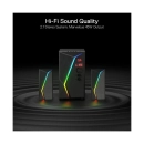 Zvučnici REDRAGON Anvil Pro GS520-PRO, 2.1, 10W, USB A, USB C, 3.5mm, RGB, crni