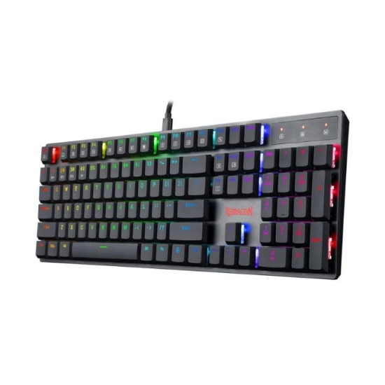 Tipkovnica REDRAGON Gaming Apas K535-KB, žičana, mehanička, Plavi Switch, RGB, crna Tipkovnica REDRAGON Gaming Apas K535-KB, žičana, mehanička, Plavi Switch, RGB, crna
