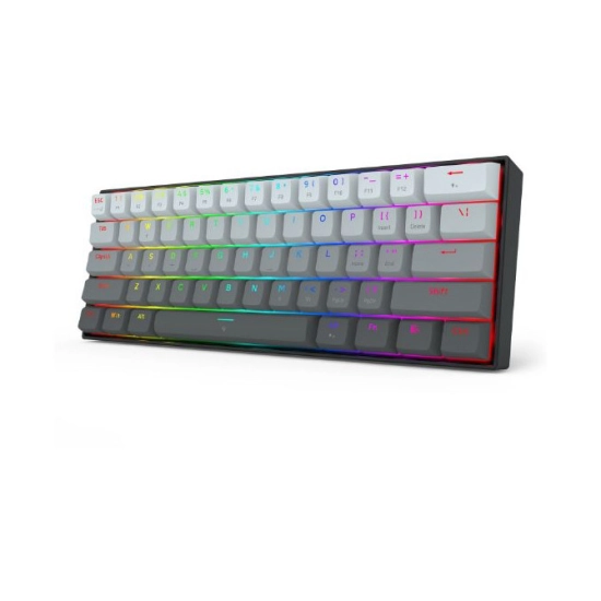 Tipkovnica REDRAGON Gaming Fizz K617, žičana, mehanička, RGB, crna