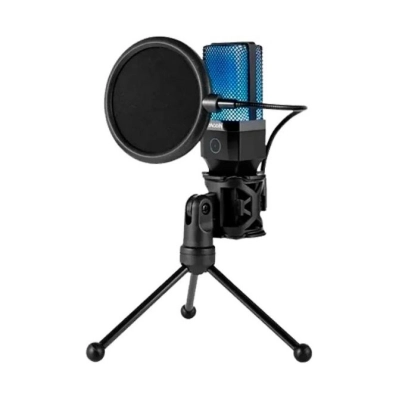 Mikrofon REDRAGON Adne GM212, žičani, USB C, Postolje, Pop filter, crni
