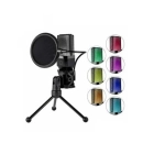 Mikrofon REDRAGON Adne GM212, žičani, USB C, Postolje, Pop filter, crni