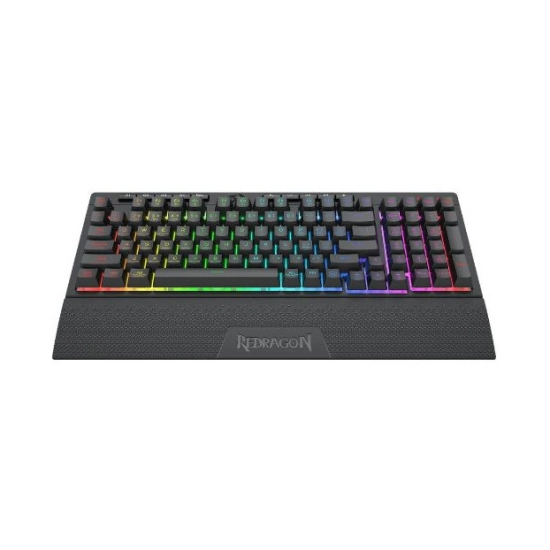 Tipkovnica REDRAGON Gaming Shiva Pro K515, žičana, USB A, membranska, Linear Switch, RGB, crna