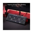 Tipkovnica REDRAGON Gaming Shiva Pro K515, žičana, USB A, membranska, Linear Switch, RGB, crna