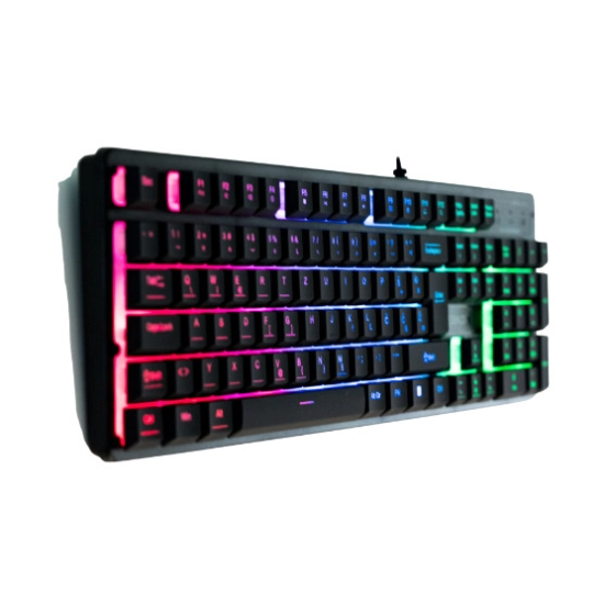 Tipkovnica REDRAGON Gaming Netherbane K521, žičana, USB C, membranska, HR Layout, RGB, crna Tipkovnica REDRAGON Gaming Netherbane K521, žičana, USB C, membranska, HR Layout, RGB, crna
