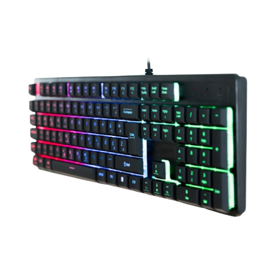 Tipkovnica REDRAGON Gaming Netherbane K521, žičana, USB C, membranska, HR Layout, RGB, crna Tipkovnica REDRAGON Gaming Netherbane K521, žičana, USB C, membranska, HR Layout, RGB, crna