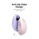 Miš UGREEN, bežični, Bluetooth, 4000dpi, rozi