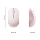 Miš UGREEN, bežični, Bluetooth, 4000dpi, rozi