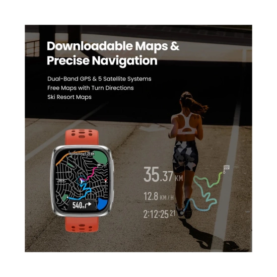 Pametni sportski sat AMAZFIT Active 2 Square NFC, W2434GL2N, crni Pametni sportski sat AMAZFIT Active 2 Square NFC, W2434GL2N, crni