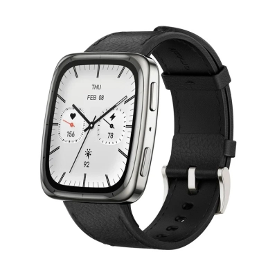 Pametni sportski sat AMAZFIT Active 2 Square NFC, W2434GL2N, crni   - Amazfit