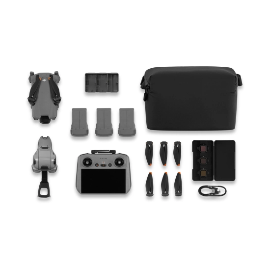 Dron DJI Mini 5 Pro Fly More Combo (DJI RC2), CP.MA.00000894.01, 4K UHD, 3x-axis gimbal, vrijeme leta do 36min., daljinski upravljač
