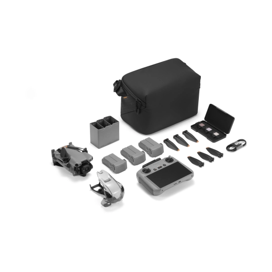 Dron DJI Mini 5 Pro Fly More Combo (DJI RC2), CP.MA.00000894.01, 4K UHD, 3x-axis gimbal, vrijeme leta do 36min., daljinski upravljač
