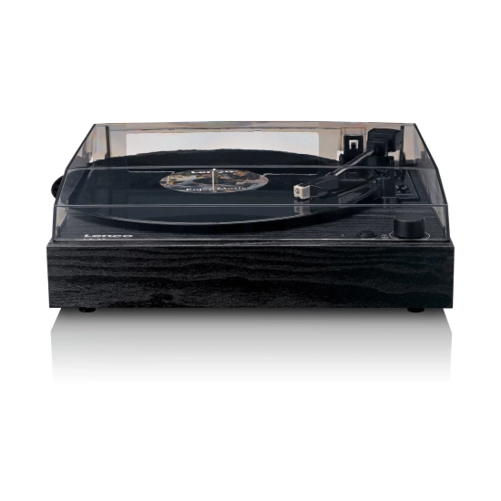 Gramofon LENCO LS-15BK, Bluetooth 5.3, RCA, 3.5mm, ugrađeni zvučnici, crni Gramofon LENCO LS-15BK, Bluetooth 5.3, RCA, 3.5mm, ugrađeni zvučnici, crni