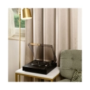Gramofon LENCO LS-15BK, Bluetooth 5.3, RCA, 3.5mm, ugrađeni zvučnici, crni